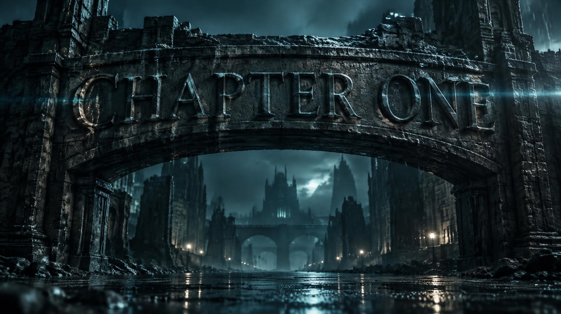 "CHAPTER ONE" — Cinematic Netflix | AI Text Effect Generator