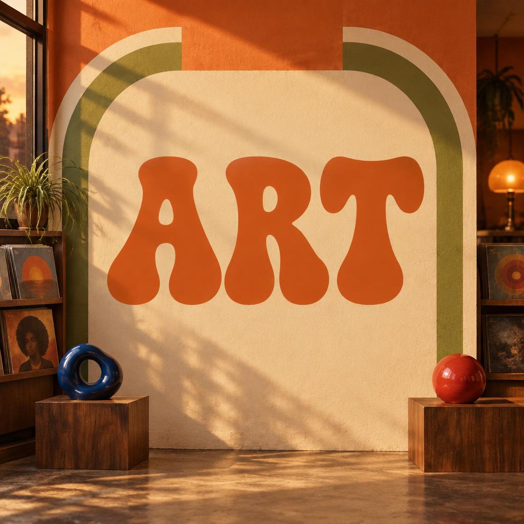 "ART" —  | AI Text Effect Generator