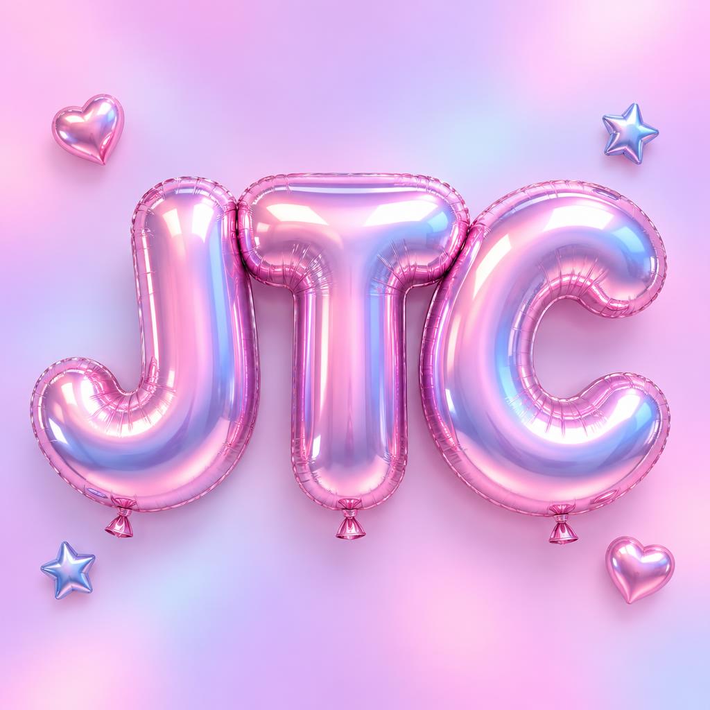 "JTC" — Y2k Bubbly | AI Text Effect Generator