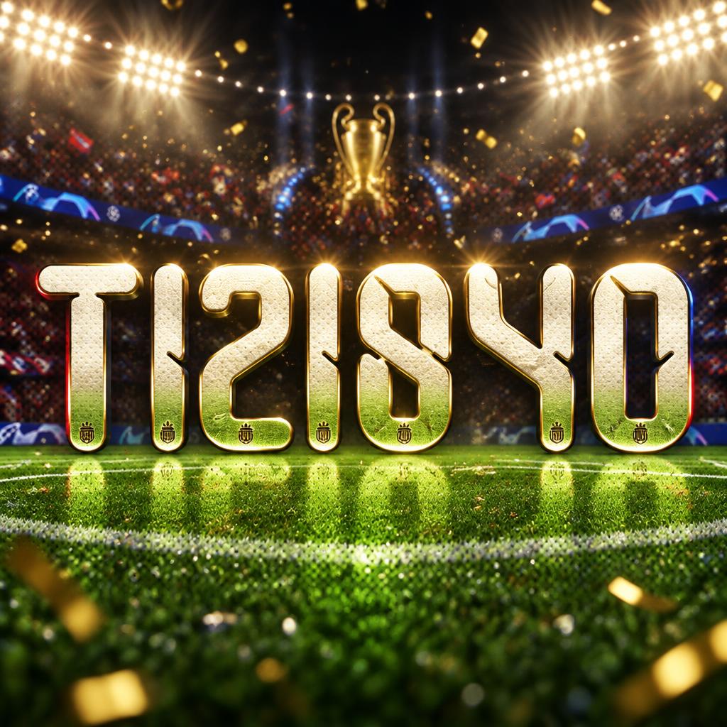 "TIZIANO" — Sports Football | AI Text Effect Generator