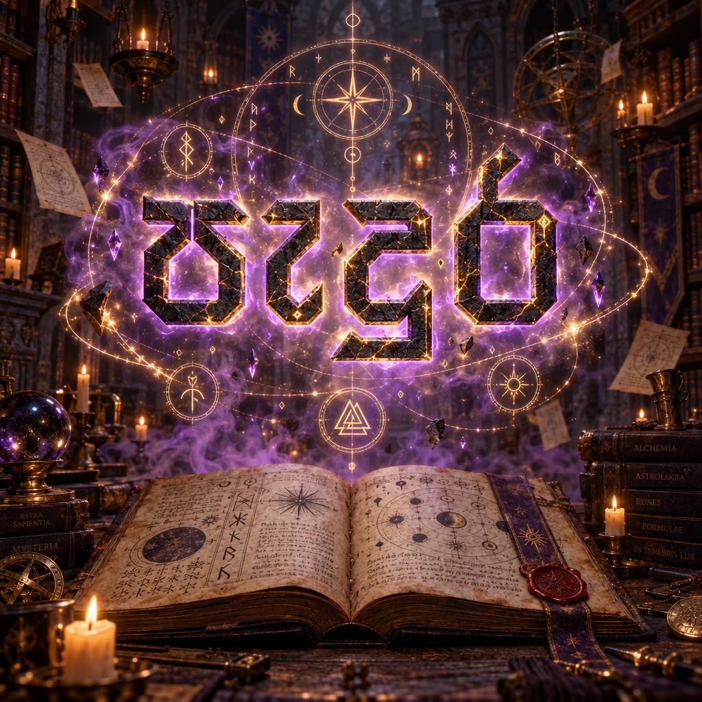 "පැදුර" — Magic Fantasy text effect