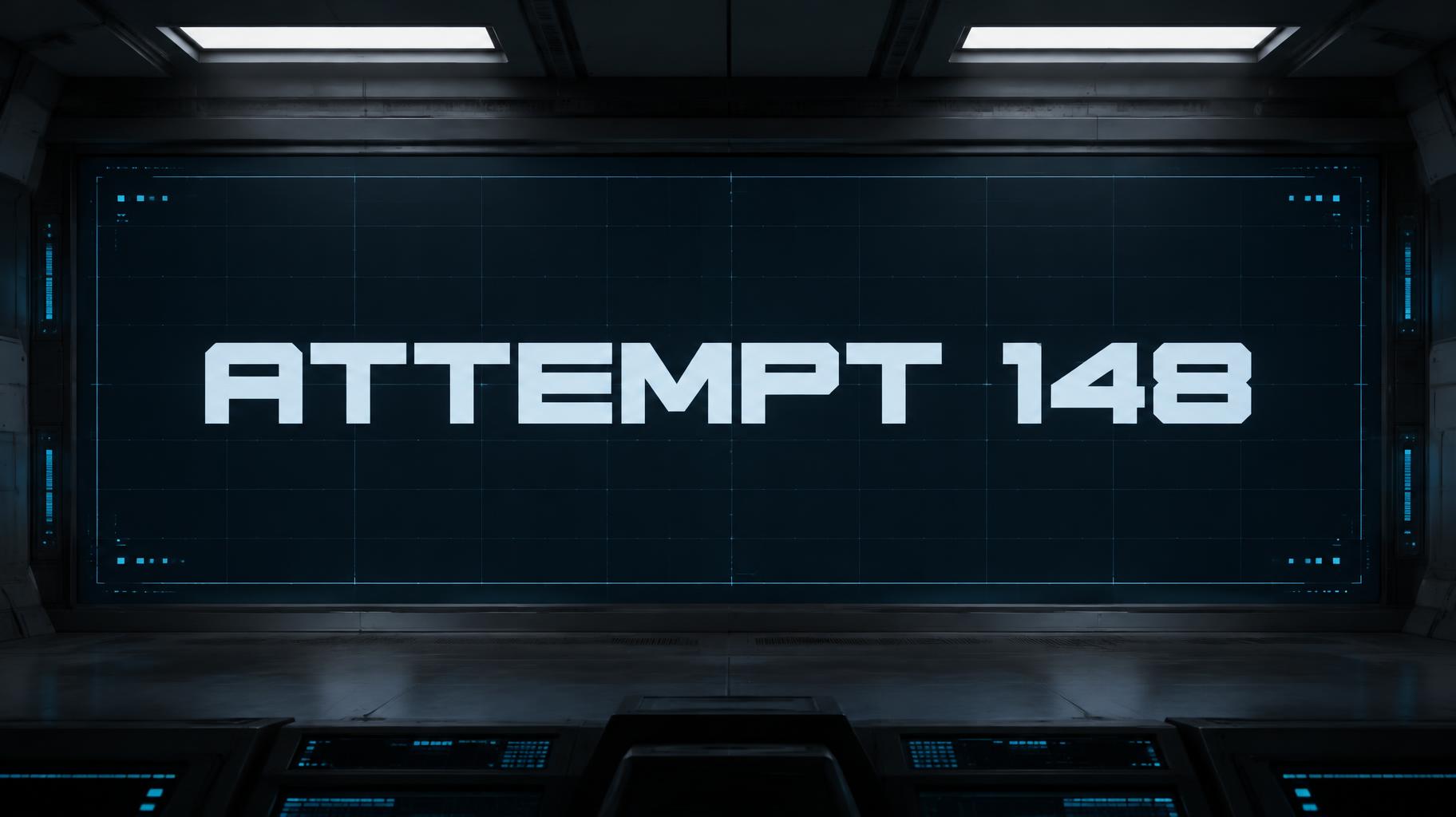 "ATTEMPT 148" —  | AI Text Effect Generator