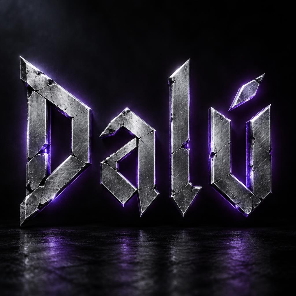 "Dalú" — Viking Runic | AI Text Effect Generator