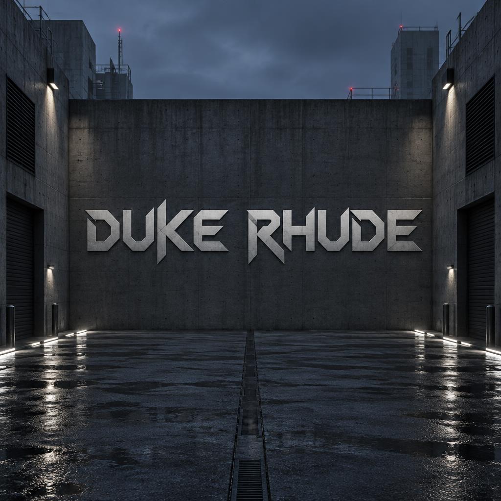 "DUKE RHUDE" —  | AI Text Effect Generator