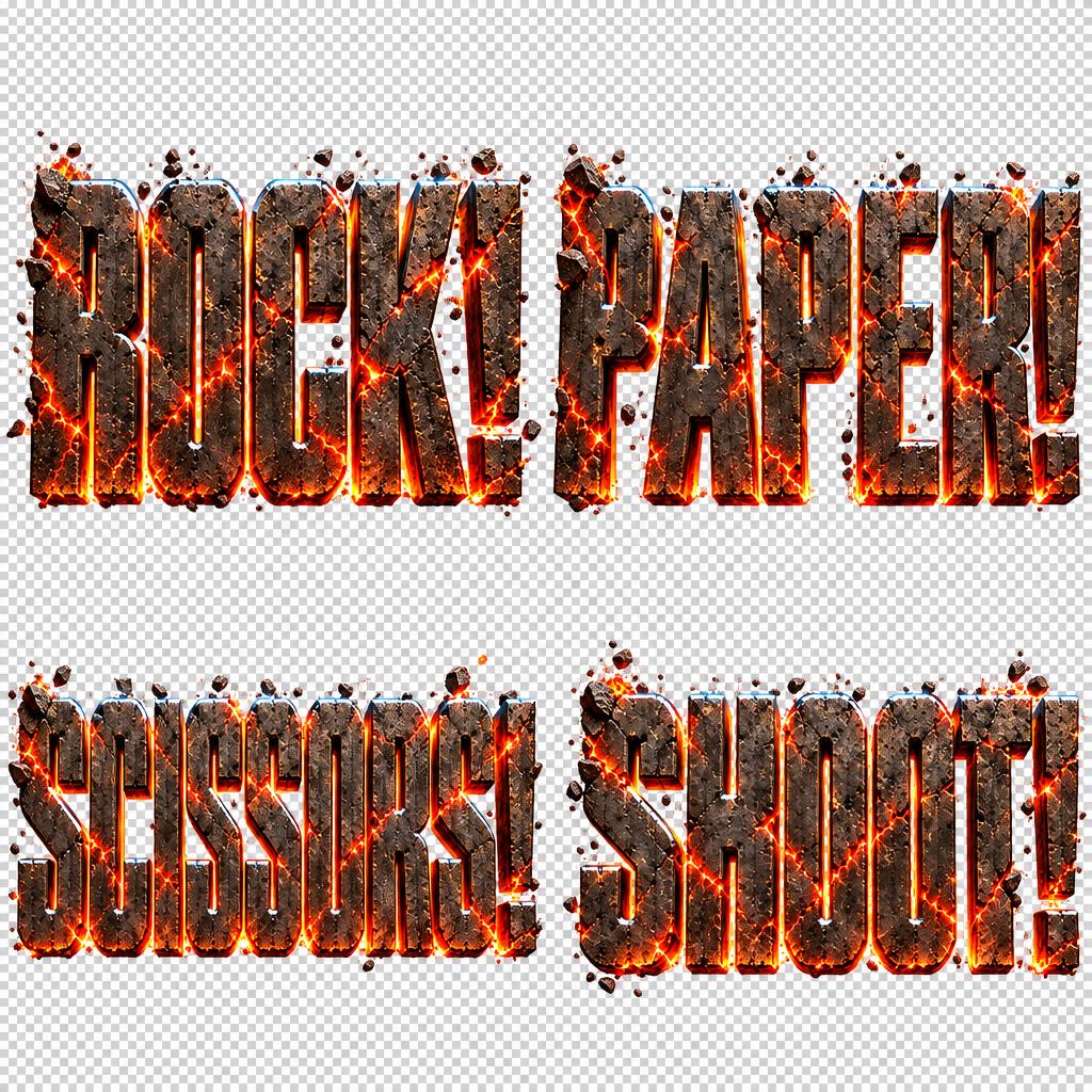 "Paper!" — Post Apocalyptic text effect
