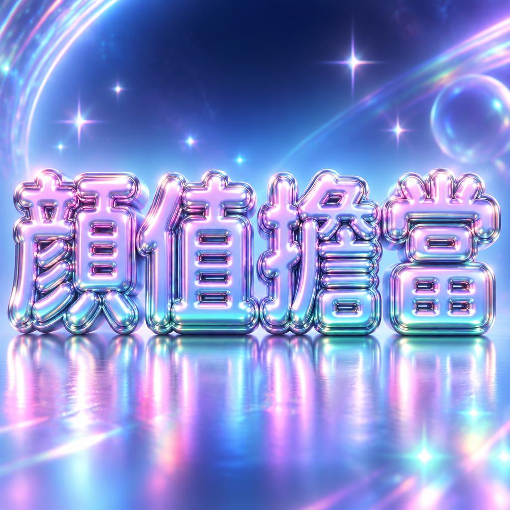 "顏值擔當" — Y2k | AI Text Effect Generator