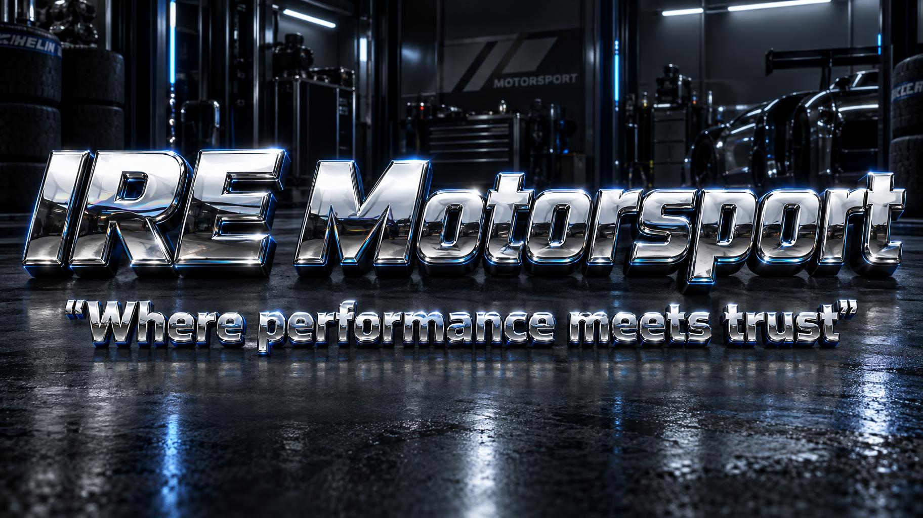 "𝙄𝙍𝙀 𝙈𝙤𝙩𝙤𝙧𝙨𝙥𝙤𝙧𝙩

"Where performance meets trust"" — Chrome Metal 3d | AI Text Effect Generator