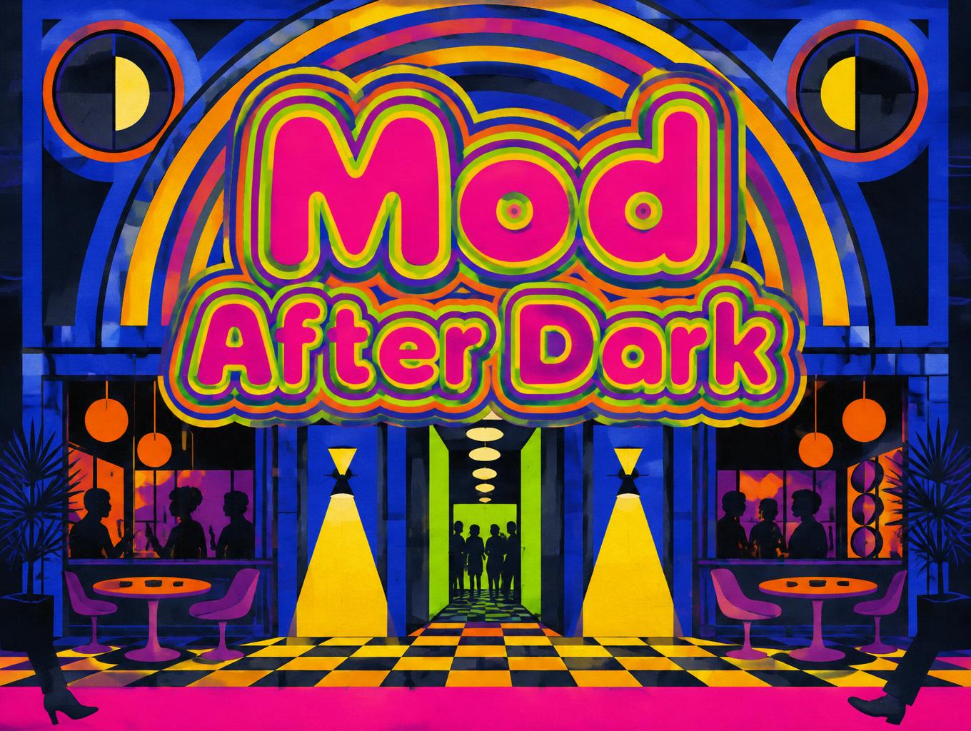 "Mod After Dark" —  | AI Text Effect Generator