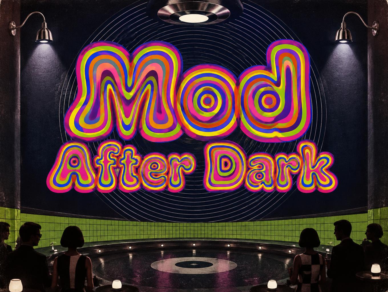 "Mod After Dark" —  | AI Text Effect Generator