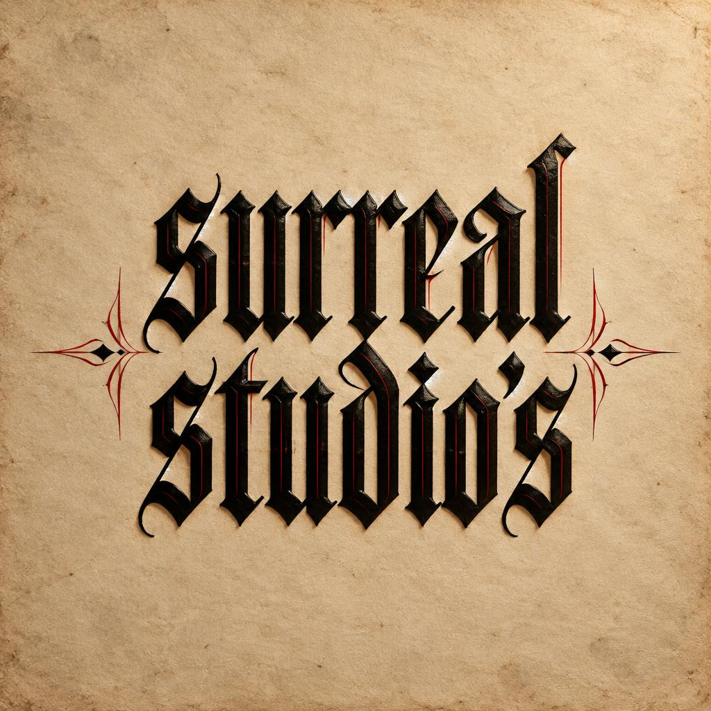 "surreal studio's" — Chicano | AI Text Effect Generator