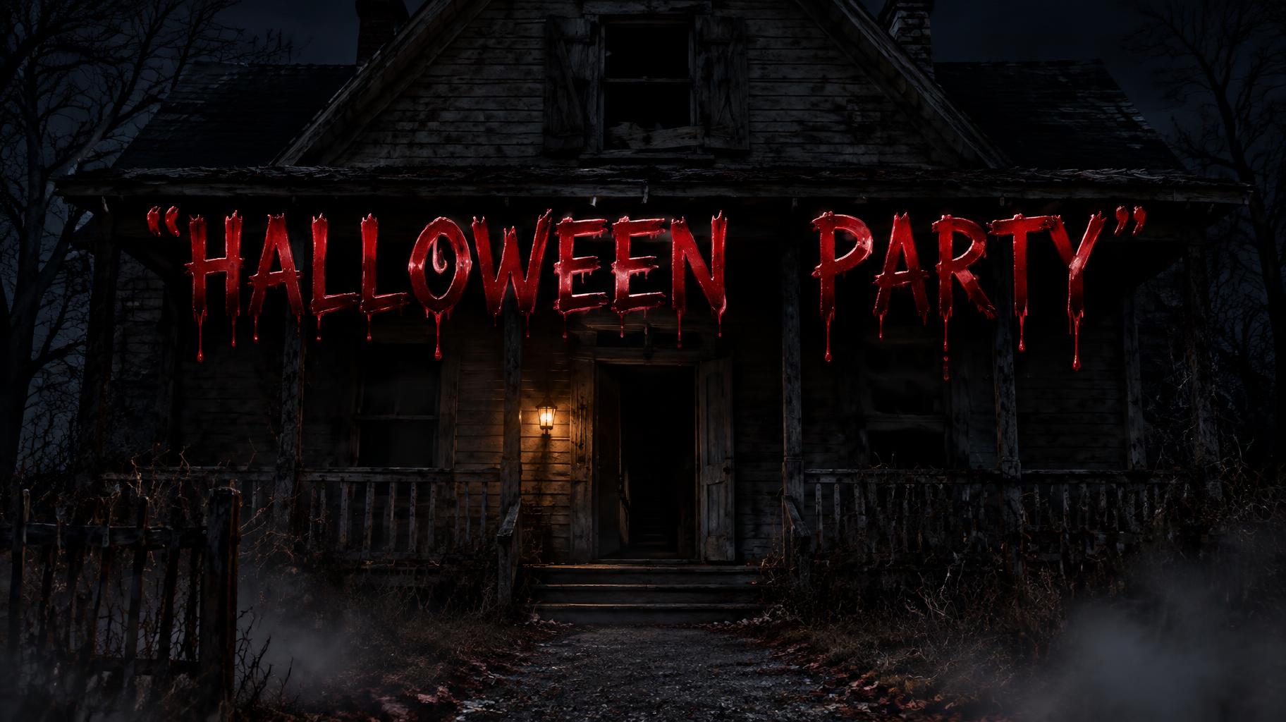 "HALLOWEEN  PARTY" —  | AI Text Effect Generator